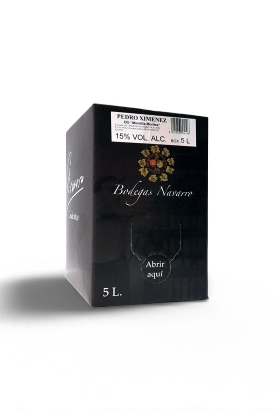 Box 5 litros Los Amigos Pedro Ximénez – Montilla-Moriles